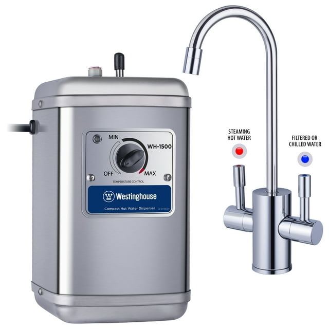 Westinghouse Instant Hot Water Dispenser with Polished Chrome Dual ...