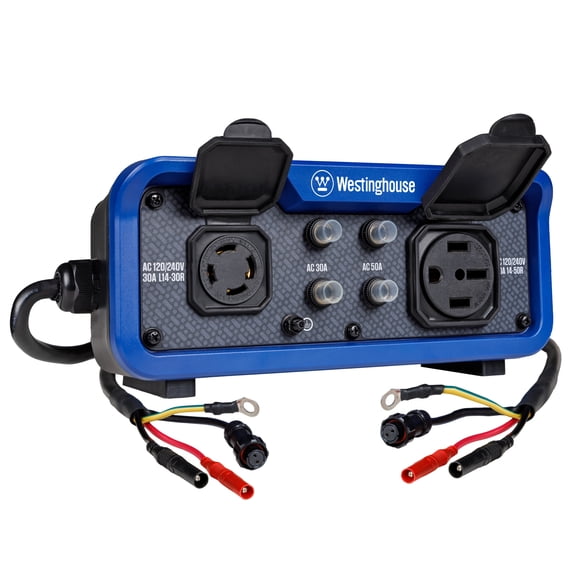 Westinghouse Inverter Generator Parallel Box with 50A/30A Outlets, 120/140 Volts