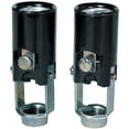 thumbnail image 1 of Westinghouse Keyless Candelabra Base Black Lamp Socket 70403, 1 of 2