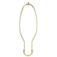 thumbnail image 1 of Westinghouse Lighting 70221 Corp 9-Inch Plated Detachable Lamp, Brass, 1 of 1