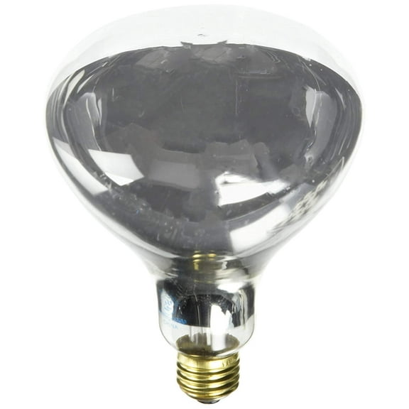 Westinghouse Incandescent R40 Light Bulb - 250 Watt, Clear, 120 Volt, 5000 Hours