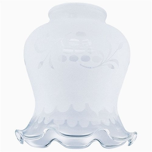 Westinghouse Lighting 2.25'' Ceiling Fan Fitter Frosted Etched Grape Shade (Set of 6)