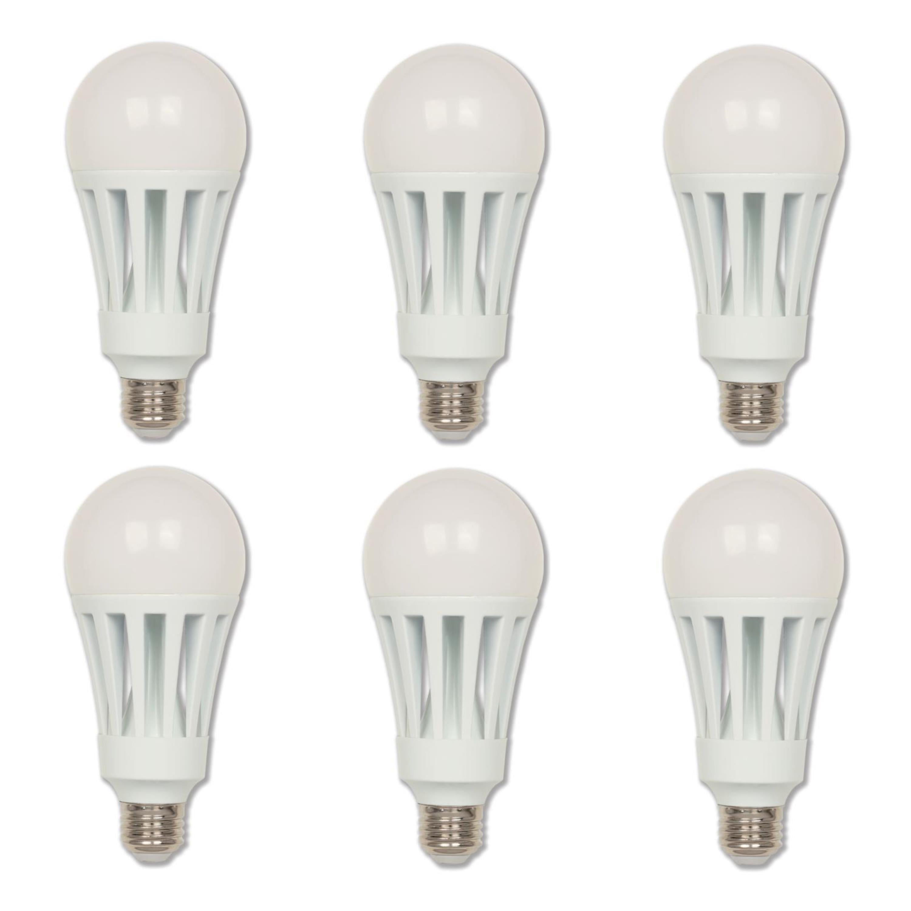 Westinghouse Lighting 29-Watt (200-Watt Equivalent) Omni A23 Daylight Medium Base (6 Pack) LED Light Bulbs, Soft White