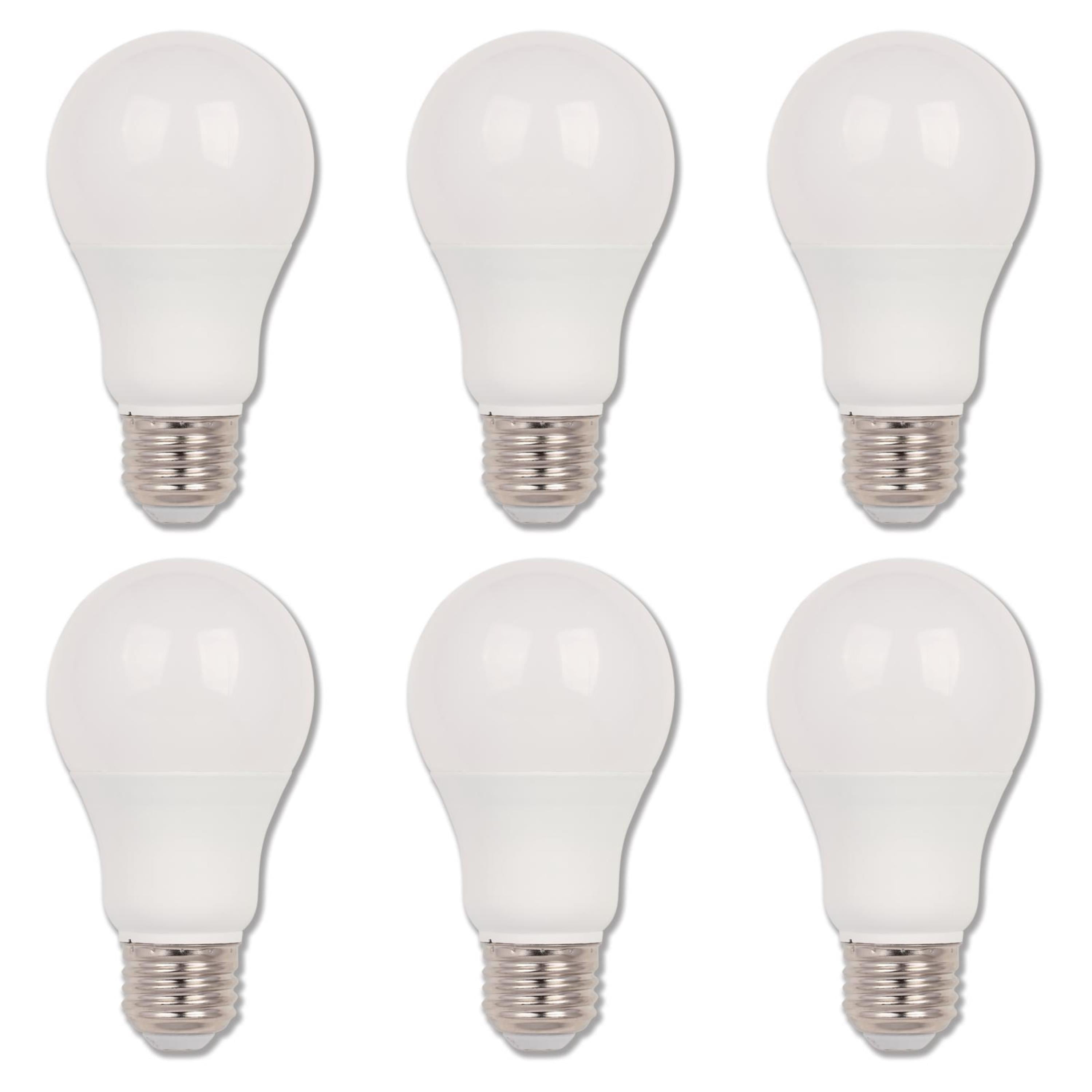 Westinghouse Lighting 4514000 9.5 Watt (60 Watt Equivalent) Omni A19 Daylight LED Light Bulb, Medium Base (6 Pack)
