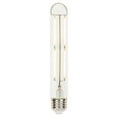 thumbnail image 1 of Westinghouse Lighting 4518400 4.5 Watt (60 Watt Equivalent) T9 Dimmable Clear Filament LED Light Bulb, Medium Base (4-Pack), 1 of 3