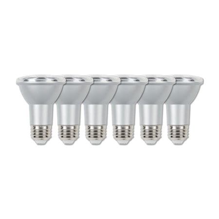Westinghouse Lighting 5301220 7 (50-Watt Equivalent) PAR20 Flood Dimmable Bright White Indoor/Outdoor Energy Star (6 Pack) LED Light Bulb