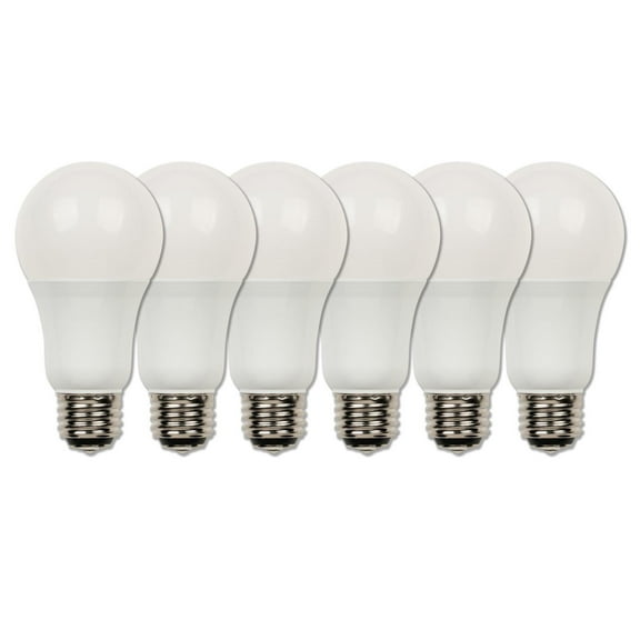 Westinghouse Lighting 53140 30/70/100-Watt Equivalent LED Omni A19 3-Way Soft White Medium Base Light Bulb 6-Pack