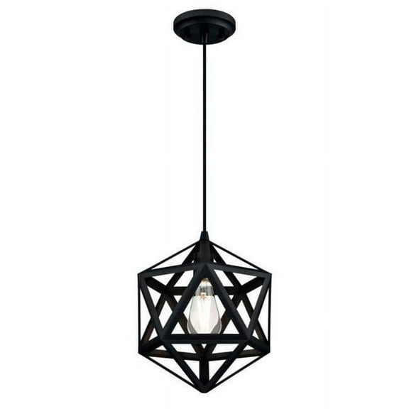 Westinghouse Lighting 6355700 1 Light Pendant Matte Black Finish