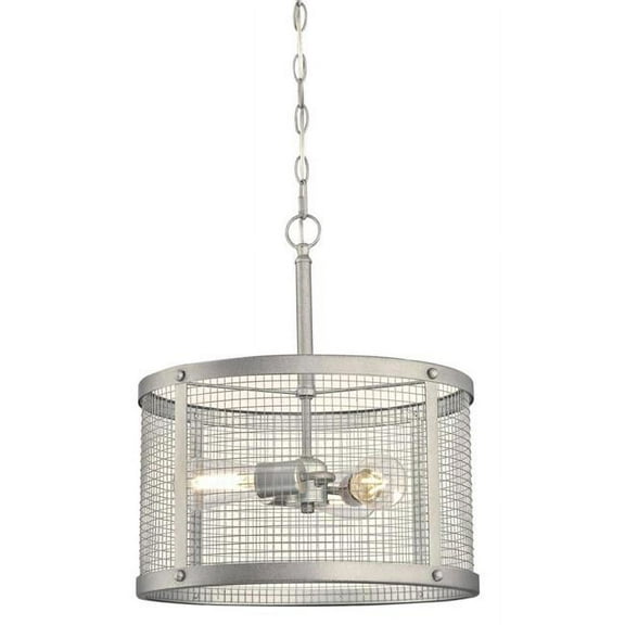 Westinghouse Lighting 6371200 3 Light Pendant - Galvanized Steel