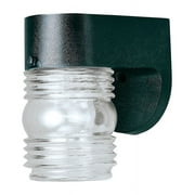 Westinghouse Lighting 6680000 4-1/2" Black Wall Lantern