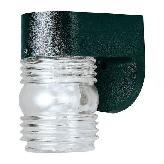 Westinghouse Lighting 6680000 4-1/2" Black Wall Lantern