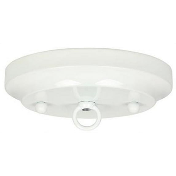 Westinghouse Lighting 7001200 - Canopy Kit w/Rolled in Edge Wh