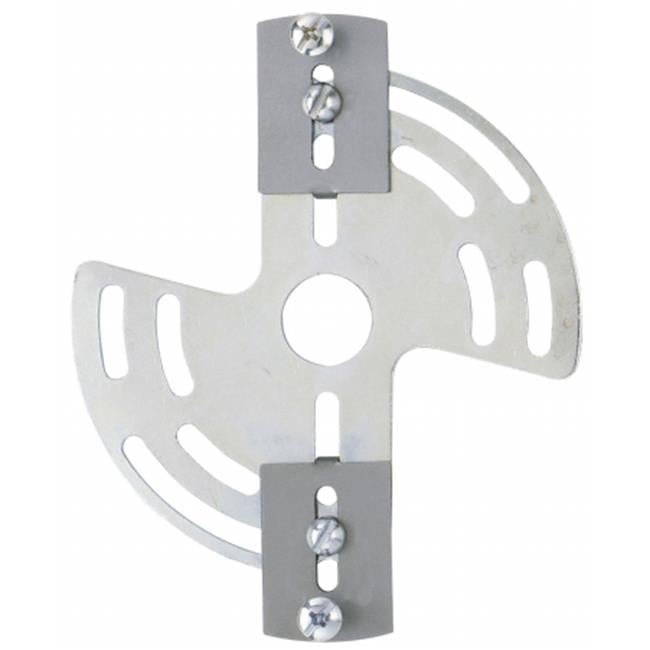 Adjustable Silver Metal Ceiling Crossbar with Screws