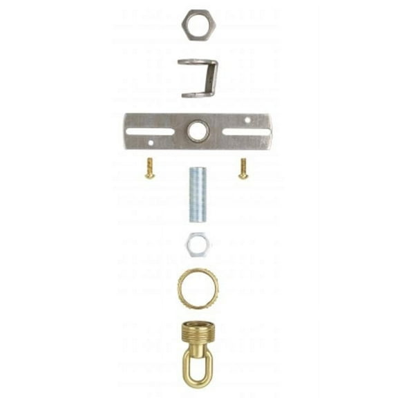 Westinghouse Lighting 7035200 Antique Brass Finish Screw Collar Loop Kit