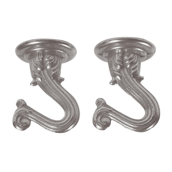 Westinghouse Lighting 7044400 2 Pack Pewter Swag Hooks