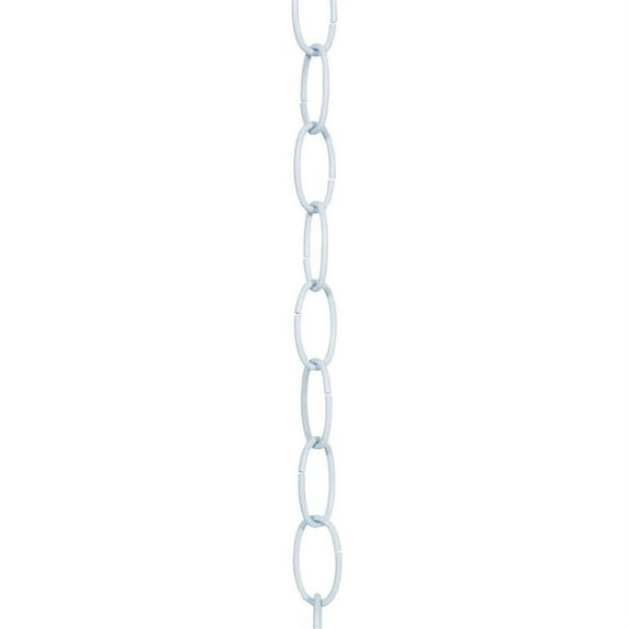 Westinghouse White Finish Steel Chain Swag Lamp Kit