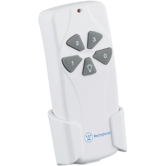 Westinghouse 7787000 Ceiling Fan and Light Remote Control, White