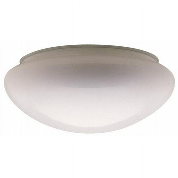 Westinghouse Lighting 8561300 6 in. White Mushroom Glass Fitter