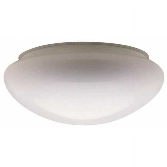 Westinghouse Lighting 8561300 6 in. White Mushroom Glass Fitter