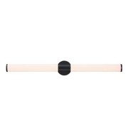 Westinghouse Lighting Clarksboro One Light 35 Watt LED Indoor Wall Fixture with Color Temperature Selection, Matte Black Finish, Frosted Acrylic Shade