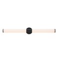 thumbnail image 1 of Westinghouse Lighting Clarksboro One Light 35 Watt LED Indoor Wall Fixture with Color Temperature Selection, Matte Black Finish, Frosted Acrylic Shade, 1 of 7