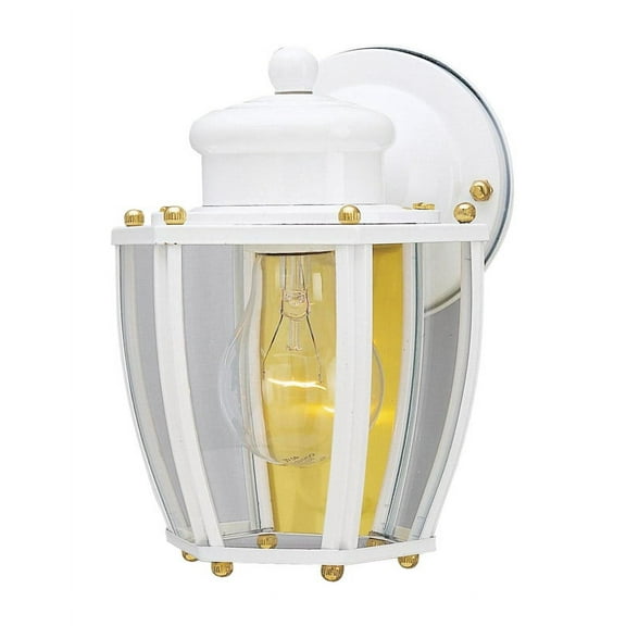Westinghouse Lighting Exterior Wall Lantern in White (Set of 2)