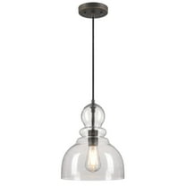 Westinghouse Lighting  Fiona One-Light Mini Pendant Black-Bronze 1-Light