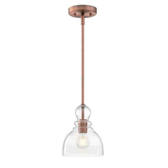 Westinghouse Lighting  Fiona One-Light Mini Pendant Washed Copper 1-Light (bulb included)