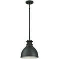 thumbnail image 1 of Westinghouse Lighting Kilian 1-Light Matte Brushed Gun Metal Pendant, 1 of 2