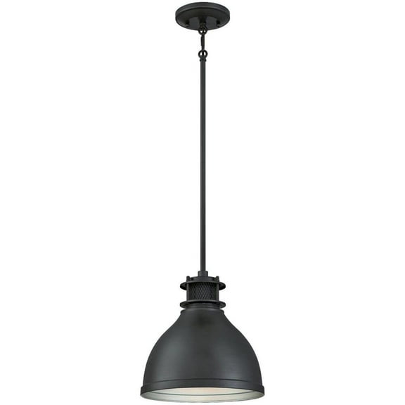 Westinghouse Lighting Kilian 1-Light Matte Brushed Gun Metal Pendant