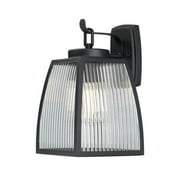Westinghouse Lighting 6122400 Niko Outdoor Wall Fixture, Textured Black