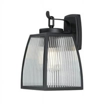 Westinghouse Lighting 6122400 Niko Outdoor Wall Fixture, Textured Black