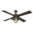 thumbnail image 1 of Westinghouse Lighting  Porto 52-Inch Indoor 4-Blade Indoor Ceiling Fan, Dimmable LED Light Fixture Black-Bronze with Remote, 1 of 11