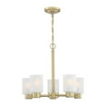 thumbnail image 1 of Westinghouse Lighting  Sylvestre Three Light Indoor Chandelier 5-Light, 1 of 5
