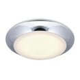 thumbnail image 1 of Westinghouse Lighting Westinghouse 7-3/8-Inch Dimmable ENERGY STAR LED Indoor/Outdoor Surface Mount Wet Location Chrome (New Version), 1 of 5