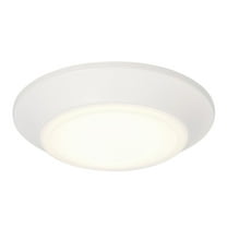 Westinghouse Lighting Westinghouse Dimmable ENERGY STAR LED Indoor/Outdoor Surface Mount Wet Location White with Frosted Shade