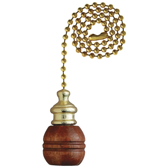 Westinghouse Lighting Westinghouse Pull Chain With Wooden Knob - Pack of 8