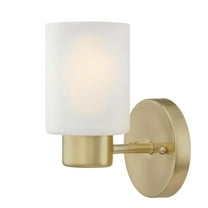 Westinghouse Lighting Westinghouse Sylvestre One-Light Indoor Wall Fixture - 1-Light Champagne Brass