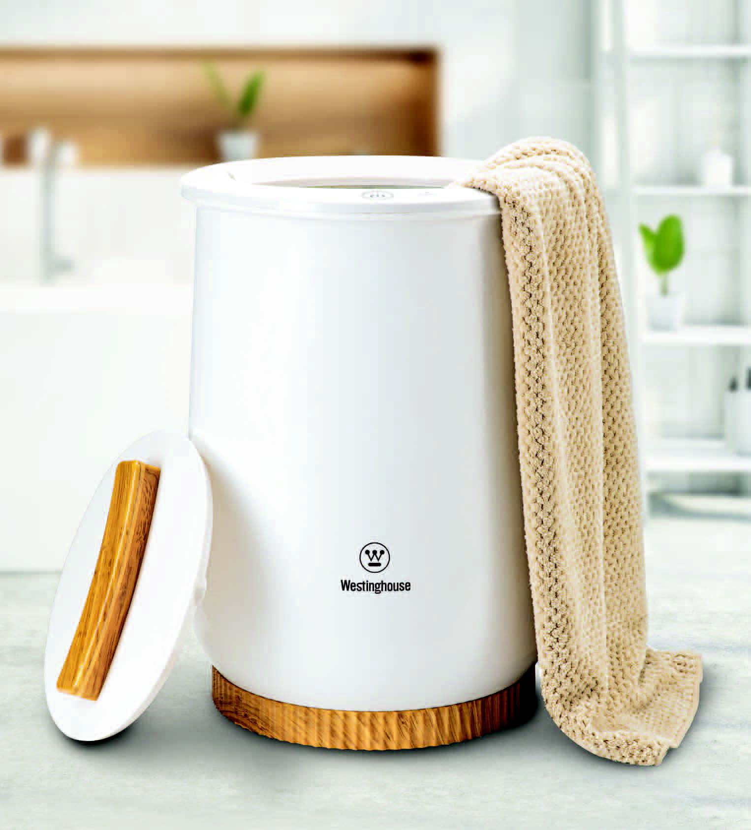 Westinghouse Luxury Bucket Style Towel Warmer, Large Towel Warmer for  Bathroom, Rapid Heat-UP, Auto Shut Off, Fits Up to Two 40X70 Oversized  Towels, Bathrobes, Blankets and more. - Walmart.com