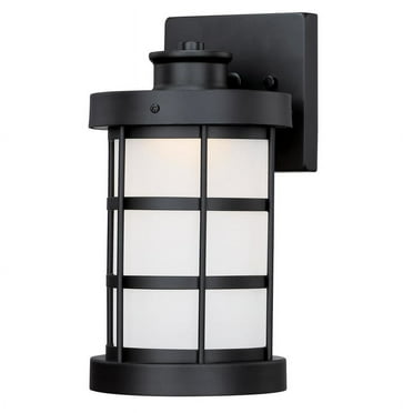 Westinghouse Lighting Westinghouse Barkley One-Light LED Outdoor Wall Fixture Matte Black Black Matte
