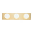 thumbnail image 1 of Westinghouse Polished Brass Gold 3 lights Incandescent Bathroom Bar Fixture Wall Mount, 1 of 2