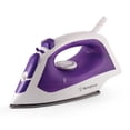 thumbnail image 1 of Westinghouse Pro-Series Steam Iron with 5.1 Ounce Water Tank, 1200 Watts, 3-Way Auto-Off Safety Function, White with Purple Accents, 1 of 2