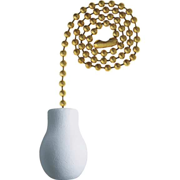 Westinghouse Pull Chain With Wooden Knob - Single Pack Residential Use, Standard Application