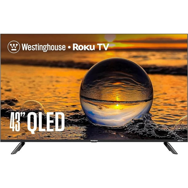 Westinghouse QX Series 43" Edgeless QLED 4K UHD Roku TV (WR43QX400