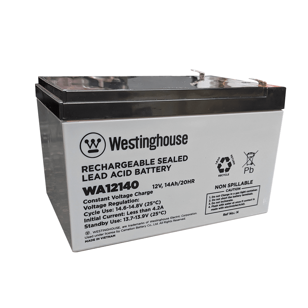 Westinghouse WA12140NF2, 12V 14Ah F2 Terminal Sealed Lead Acid