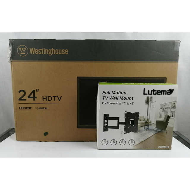 Westinghouse WD24HAB101 24" TV LED HD 720p (RENEWED) MISSING TV STAND