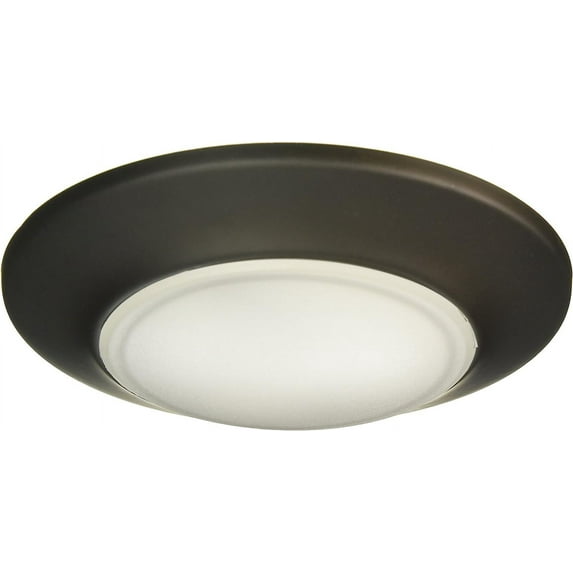 Westinghouse Westinghouse 6322000 6-Inch Dimmable ENERGY STAR LED Indoor/Outdoor Surface Mount Wet Location, Oil Rubbed Bronze Finish with Frosted Lens