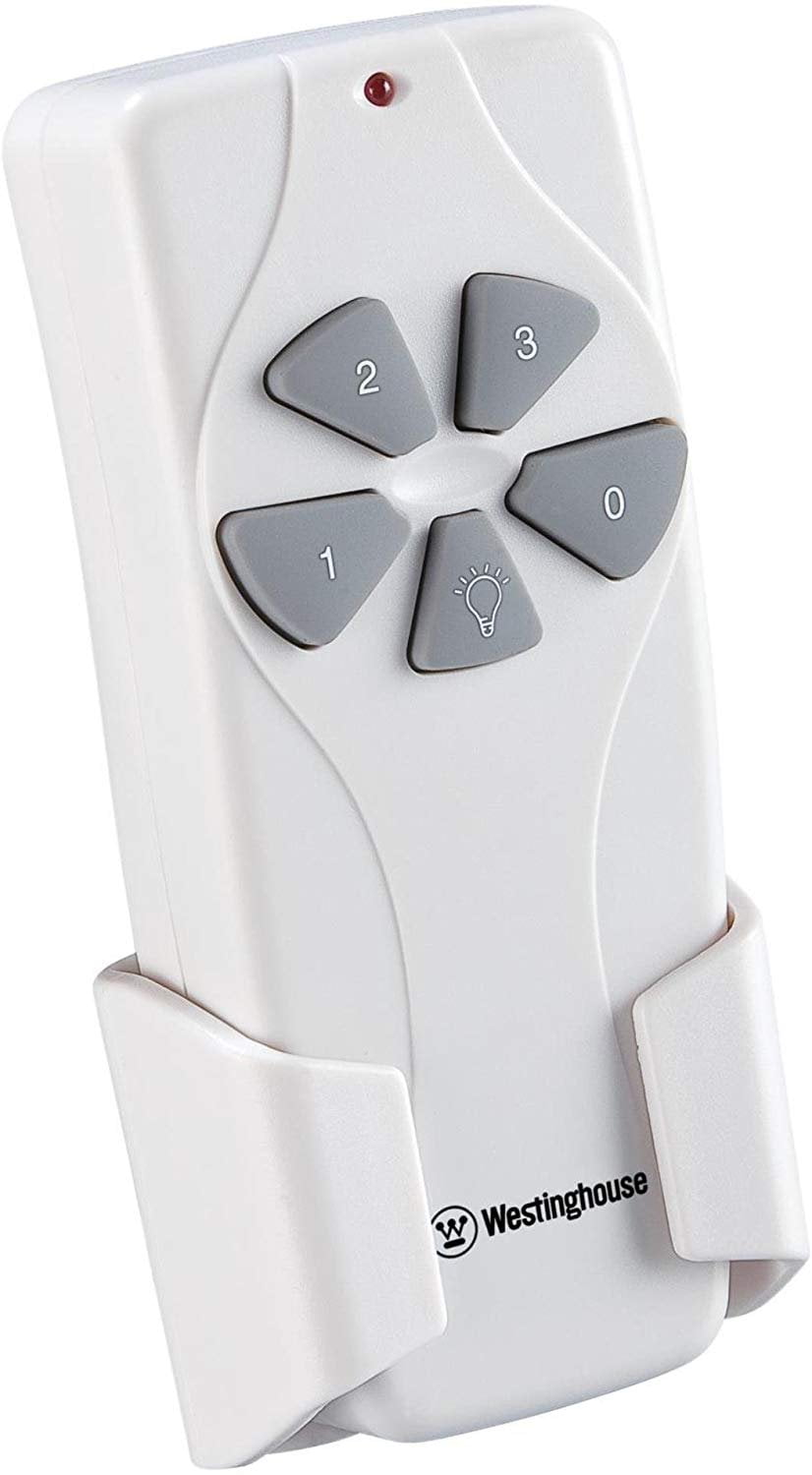 Westinghouse White Ceiling Fan and Light Remote Control