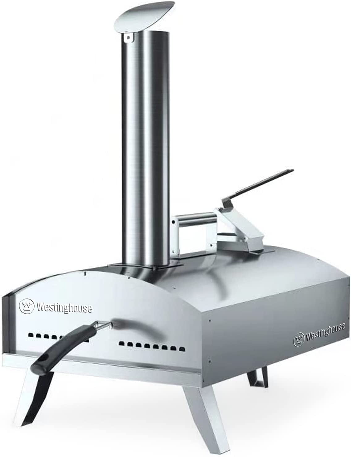 Westinghouse Wood Pellet Artisan Outdoor Pizza Oven - Portable Stainless Steel Design