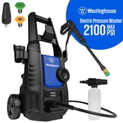Westinghouse ePX3050 Electric Pressure Washer, 2100 Max PSI 1.76 Max GPM with Foam Cannon and Turbo Nozzle, for Cars/Fences/Driveways/Home/Patios